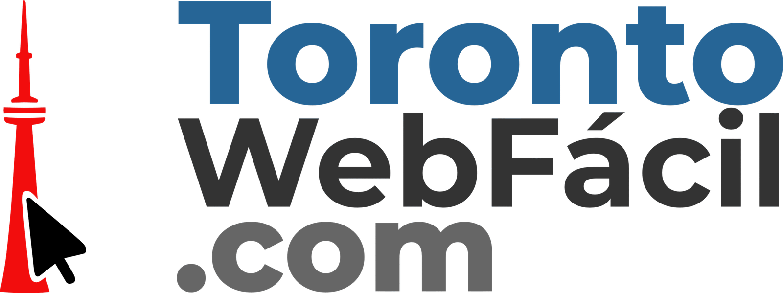 Logo Agencia de diseño web - Toronto Web Fácil